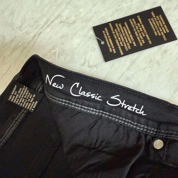 DG2 by Diane Gilman New Classic Stretch bootcut jeans in black size 24WT NWT - Picture 5 of 11